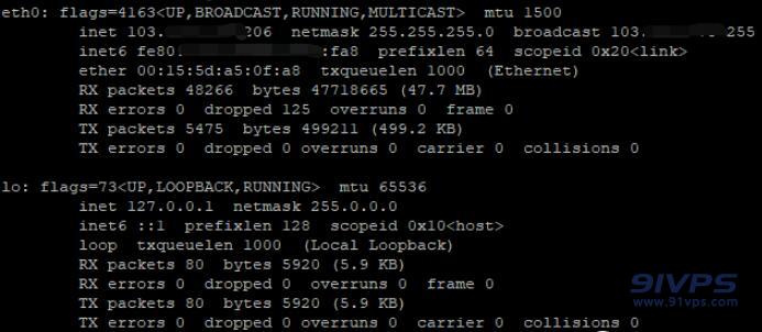 查看ipv6