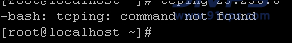 tcping命令没找到